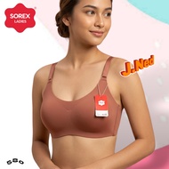 J580 (1 - 3 Pcs) Sorex Bra Adult Underwire FoamWanita Cup B Size 36 - 42 Three Hooks