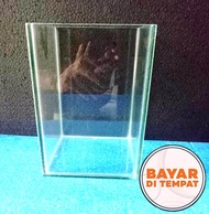 Aquarium kaca mini  ukuran 20x15x15