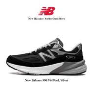 Sepatu NB New Balance 990 V6 Black Silver