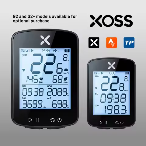 Choice Version xoss G+ G2 G plus 2 Bike Computer GPS Generation Cycling Wireless Speedometer Tracker