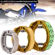 FLYTOP Electric Scooter Motorcycle Brake Shoes for Electric Scooter Motorcycle Front Rear Drum Brake