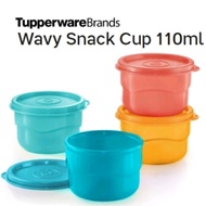 Tupperware Wavy Snack Cup (4pcs) 110ml