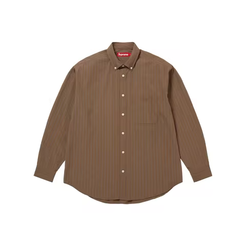 Supreme FW25 WEEK15 Pinstripe Shirt Unisex SUP-FW25-142