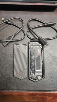 ROG Strix Arion 外置SSD 盒連samsung 990  pro 1tb