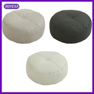 [Iniyexa] Round Floor Pillow, Floor Cushion, Small Meditation Cushion, Meditation Floor Pillow for Chair, Sofa, Yoga, Indoor And Outdoor