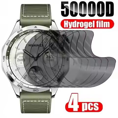 4Pcs Privacy Hydrogel Film For Huawei Watch GT5/GT6 Pro Screen Protector For Huawei Watch GT5 GT6
