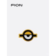 Fion/Fianne Minions Handmade Bag Charm Cute Cartoon Bag Pendant Genuine Leather High-end Accessories