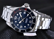 (แถมสายยาง+สายผ้าของแท้ ) นาฬิกา TITONI Seascoper 600 Chronometer รุ่น 83600 S-BE-255