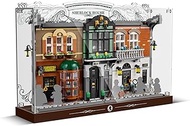 Acrylic Display Case for Lego Sherlock Holmes: Book Nook Set 10351, Thickened Acrylic Display Case w