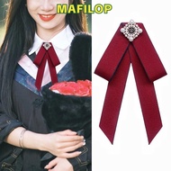 MAFILOP Bow Tie, Brooch Bow Tie Vintage Bow Tie, Cravat Pin Vintage Style  Decoration Ribbon Tassel 