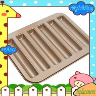 39A- Biscuit Stick Baking Tray Carbon Steel Breadstick Biscotti Ladyfinger Small Muffin Cupcake Tin Tray
