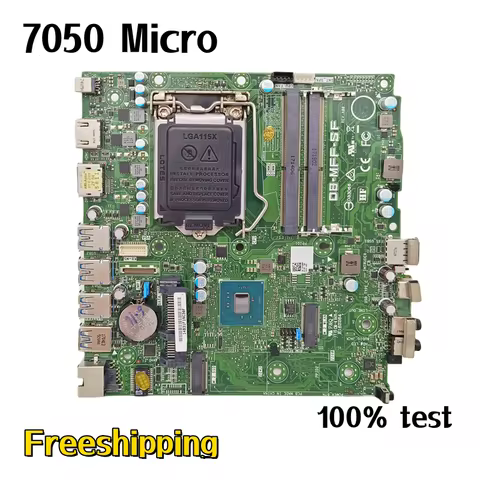 Original For DELL Optiplex 7050 Micro Motherboard CN-0D24M8 0D24M8 D24M8 D8-MFF-SF DDR4 Mainboard 10