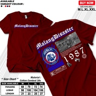 KAOS PRIA AREMA MALANG / Malang Disaster / Pray For Kanjuruhan / Kaos Distro T-shirt