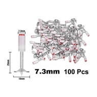 100 Pcs 7.3mm Concrete Stampset Washer Nails