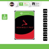 Seagate IronWolf Pro Nas 18TB / 16TB / 14TB / 12TB / 10TB / 8TB / 6TB / 4TB Internal Hard Disk Drive