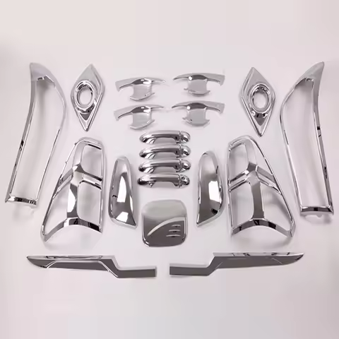 2016-2017 For Toyota Hilux Chrome Kit Accessories Chrome Kit For Toyota Hilux Revo Basic Versions Ca