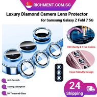 【✅SG SELLER✅】RICHMENT Z Flip 7 Bling Diomond Camera Lens Protector for Galaxy Z Fold 7 5G Glass Came