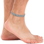 MagnetRX® Ultra Strength Magnetic Anklet – Effective Magnetic Ankle Bracelets for Men – Titanium Men