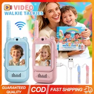(Fast shipping) Video Walkie Talkies for Kids 2 Pack Video Intercom Toys with HD Camera Voice Change