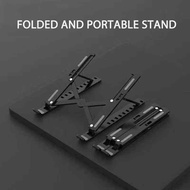 PRIS laptop Stand Portable Hands Free ABS Adjustable Foldable Laptop Desk Stand P6