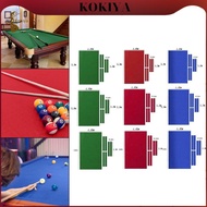 [kokiya] Pool Table Felt 7ft/8ft/9ft Wool Blend and 6 Pcs Strips Table Cloth Pad Pre Cut