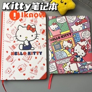 ฉันรู้ว่าโน้ตบุ๊ค Hello Kitty สมุดโน้ตโน้ตสุดสวยแบบญี่ปุ่นสมุดหัวเข็มขัดแม่เหล็กพร้อมสมุดแสดงสีหน้าพ