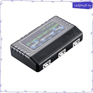 [LzdjlmyefTW] 11.1V LI-Po Battery Charger USB Cable Black Balanced Charger Case for 3S Batteris Lith