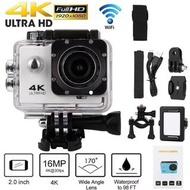Outdoor sports diving camera F60R riding camera 2.4G remote control WIFI sports camera 4K camera
