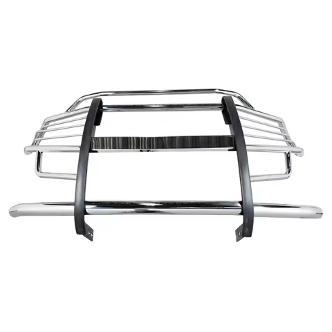 Factory Custom Logo 4x4 Off-road Accessories Stainless Steel Pickup Front Bumper Bull Bar for Toyota