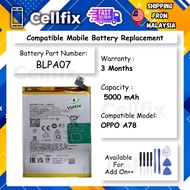 CELLFIX | BLPA07 OPPO A78 (5000MAH) COMPATIBLE MOBILE BATTERY REPLACEMENT