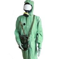 66 Antivirus Clothing Rubber Green Neoprene Liquid Antivirus Clothing Anti-chemical Clothing Biochem