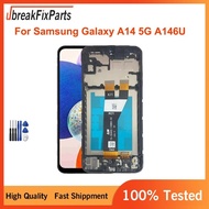 6.6" For Samsung Galaxy A14 5G A146U LCD Display With Frame Touch Digitizer Assembly For Samsung A14