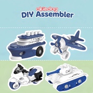 Okiedog DIY Assembly – Educational Vehicle-Shaped Toy for Children Kids Toys Educational Toys for Ki