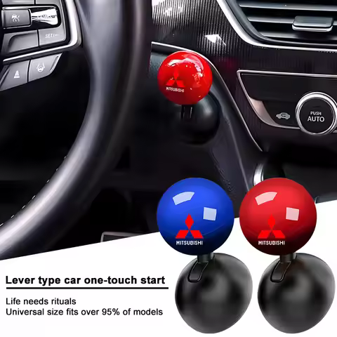 Car Engine Start/Stop Button Joystick Car Starter Motor Accessories For Mitsubishi ASX Lancer Outlan