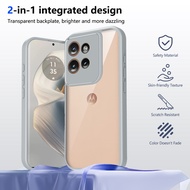 [Ready Stock] Clear Shockproof Phone Casing Motorola Moto G75 G84 G85 S50 Neo G52 G62 G82 G86 G86 Po