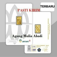 EMAS LOGAM MULIA 1 GRAM ANTAM CERTICARD (AGUNG MULIA ABADI)