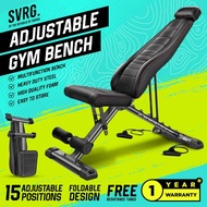 Svarga Adjustable Gym Bench – Kursi Fitness & Gym – Bench Press