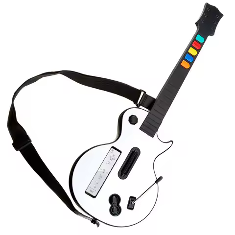 Doyo Wireless Guitar Controller for Wii Guitar Hero and Rock Band Games (Excluding Rock Band 1) Remo