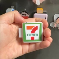 Magnetic Mini Convenience Store Light Box Refrigerator Magnet Creative Display Board Family Mart Toy