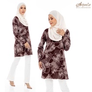 Aqeela Muslimah Wear FlowerChain Blouse (qb135f/g/i)
