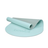 Bewell  เสื่อโยคะ TPE ดีไซน์โค้ง ผืนใหญ่ รองรับทุกท่วงท่า มั่นคงไม่ลื่น