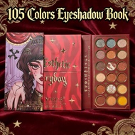 <4ever Girl>Eyeshadow Palette Four-layer Folding Beaded Matte - Highlighter Blush All-in-one Palette