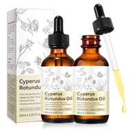 2 Packs Cyperus Rotundus Hair Removal Oil, Natural Formula to Reduce Excess Body Hair Growth, Shrink