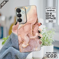 Samsung S25 case - Samsung S25 FE - Samsung S25 PLUS - Samsung S25 ULTRA _ Clear black silicone casi