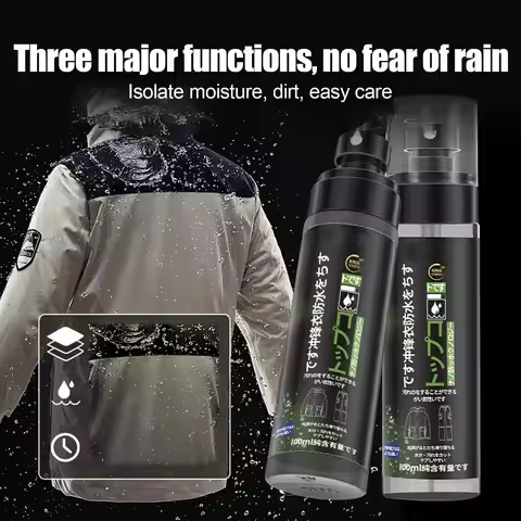 Fabric Waterproofing Spray 100ml Fabric Protector Spray Neutral Eco-Friendly Water Protector Spray F