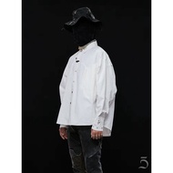 D5OVE Chaos Niche Profile Shirt - Summer Button Decoration