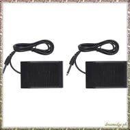 [S D K G] 2X Foot Switch Pedal for Power Supply Black  Machine Accessory Feet Tools