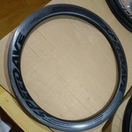 Speedave Venom 50mm 21hole 700c carbon road bike rim used less than 2 months