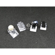 Ring Display Available In Color And Black As A Clip. Size 1.5x2.2cm