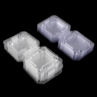 [JRY] 10Pcs CPU Box CPU Plastic Protective Case CPU Clamshell Tray Case Container WPM